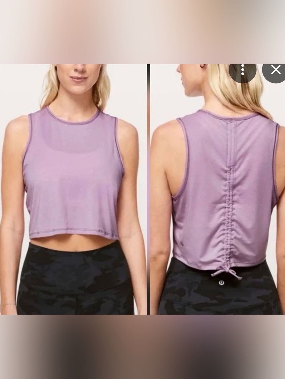 Lululemon Cinch Me Up Tank Sz 4
